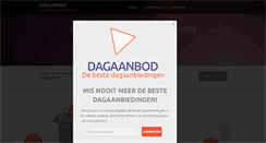 Desktop Screenshot of dagaanbod.com